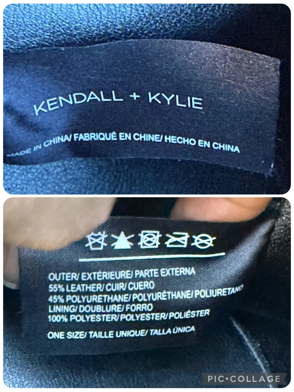 Kendall & Kylie Light Tan Leather Bucket Bag with Chain Strap